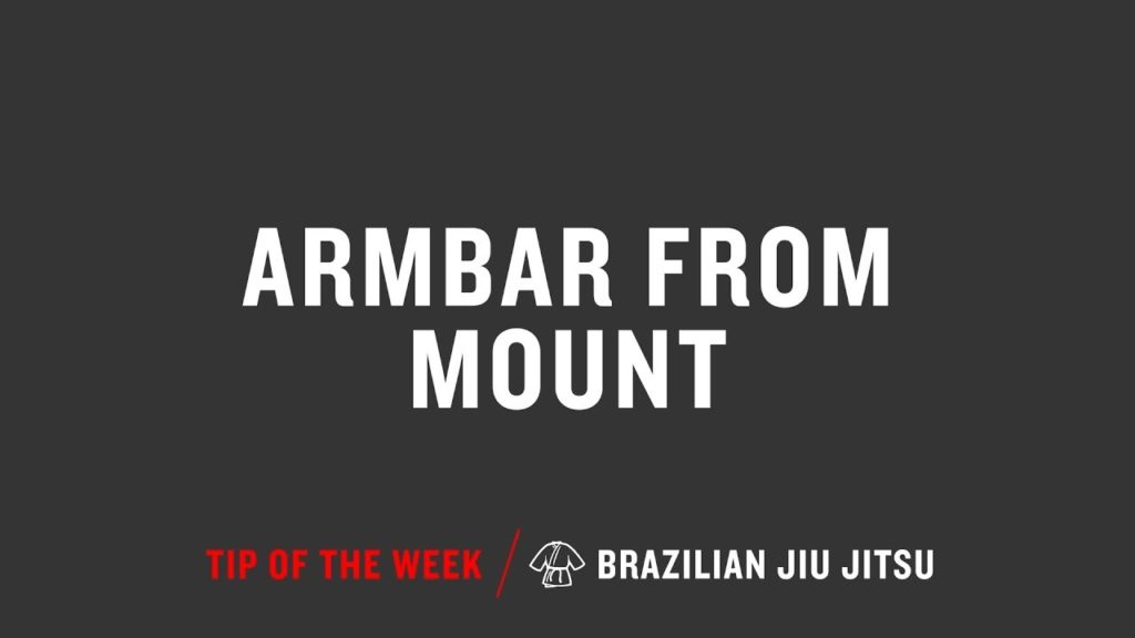 Armbar From Mount