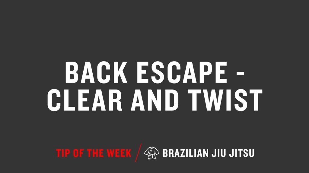 Back Escape Clear And Twist