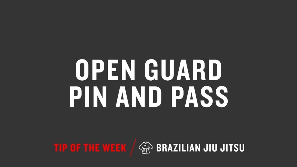 Open Guard Pin And Pass