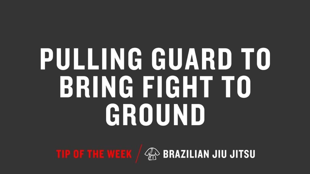 Pulling Guard To Bring Fight To Ground
