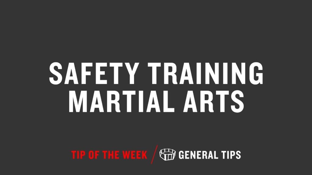 Safety Training Martial Arts