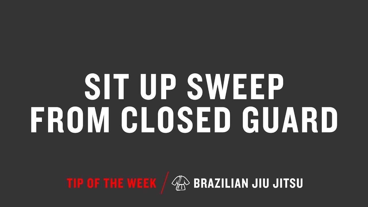 Sit Up Sweep From Closed Guard